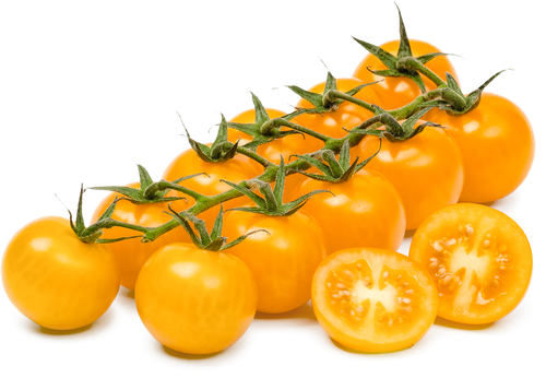 Томаты черри на ветке желтые, 250г