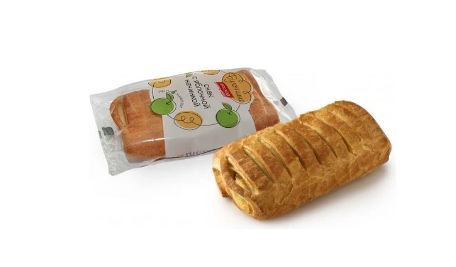 Снек Восход с яблочной начинкой, 100г