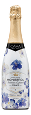 Вино игристое Monistrol Cava Semi Seco белое полусухое, 0.75л