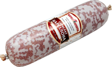 Колбаса Фабрика качества Сервелат Барселона полукопченая, 500г