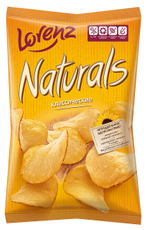 Чипсы Naturals Lorenz Классические с солью, 100г