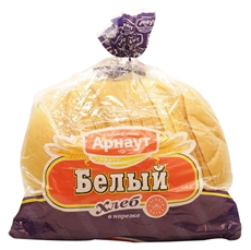 Хлеб Арнаут белый пшеничный нарезка, 550г