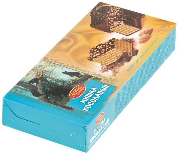 Торт вафельный МИШКА КОСОЛАПЫЙ, 250г