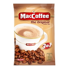 Кофе MacCoffee растворимый 3в1 50 пакетиков, 1кг
