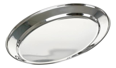 METRO PROFESSIONAL Поднос нержавеющая сталь овальный, 30 x 24см