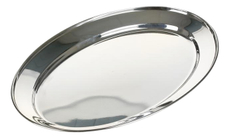 METRO PROFESSIONAL Поднос нержавеющая сталь овальный, 40 х 33см