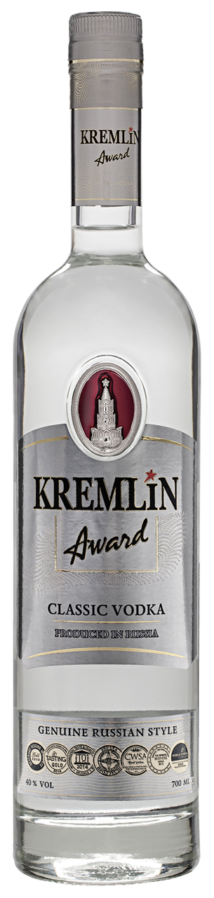 Изображение товара Водка Kremlin Award Classic 1л - Премиум Качество 