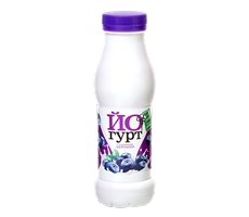 Йогурт питьевой Белая долина черника, 290г