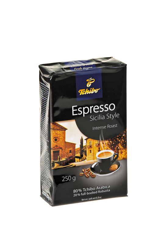Кофе TCHIBO Espresso, 250г купить с доставкой на дом, цены в интернет ...