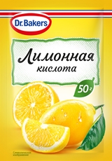 Лимонная кислота Dr.Bakers пищевая, 50г