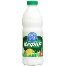 Кефир Томское молоко 2.5%, 900г