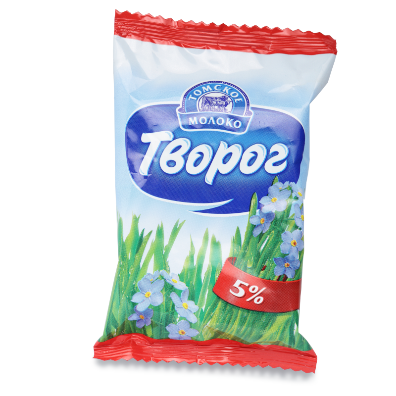 Творог Томское молоко 5%, 180г