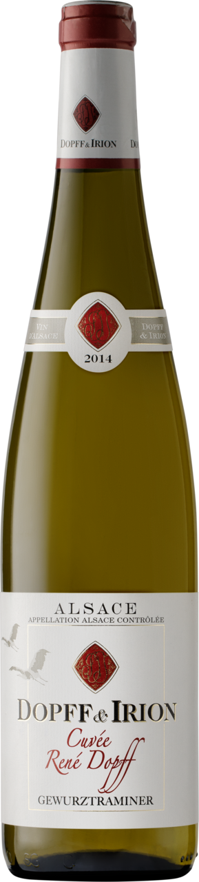 Вино Dopff & Irion Cuvee Rene Dopff Gewurztraminer белое полусухое, 0.75л