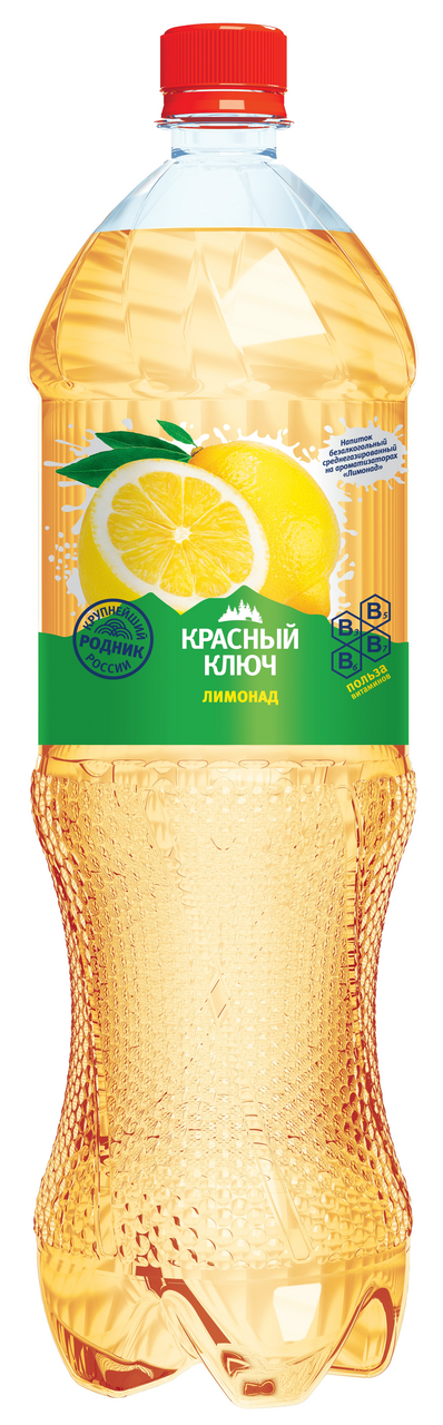 Напиток Красный ключ Лимонад газированный, 1.5л купить с доставкой на ...