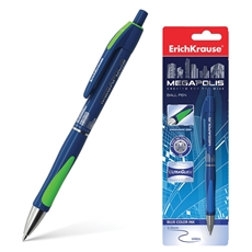 Ручка шариковая Erich Krause Megapolis Concept синяя (толщина линии 0.35 мм)