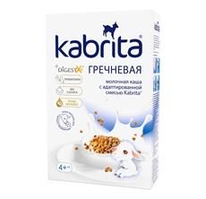 Каша Kabrita гречневая на козьем молоке с 4 месяцев, 180г