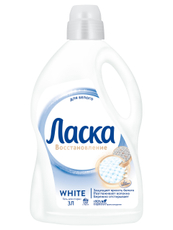 Гель для стирки Ласка Сияние Белого 50 стирок, 3л