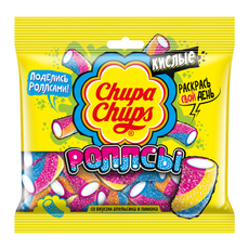 Мармелад жевательный Chupa Chups Sour Tubes mini кислые, 150г