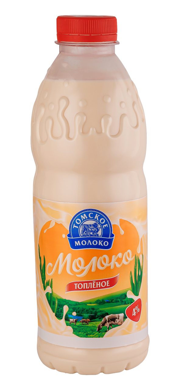 Молоко Томское молоко топленое 4%, 900г