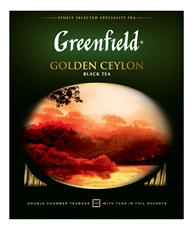 Чай Greenfield Golden Ceylon черный (2г х 100шт), 200г