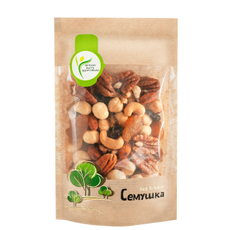 Смесь орехов Семушка с пеканом и макадамией, 150г