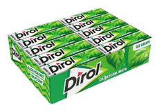 Жевательная резинка Dirol со вкусом мяты без сахара, 14г x 720 шт