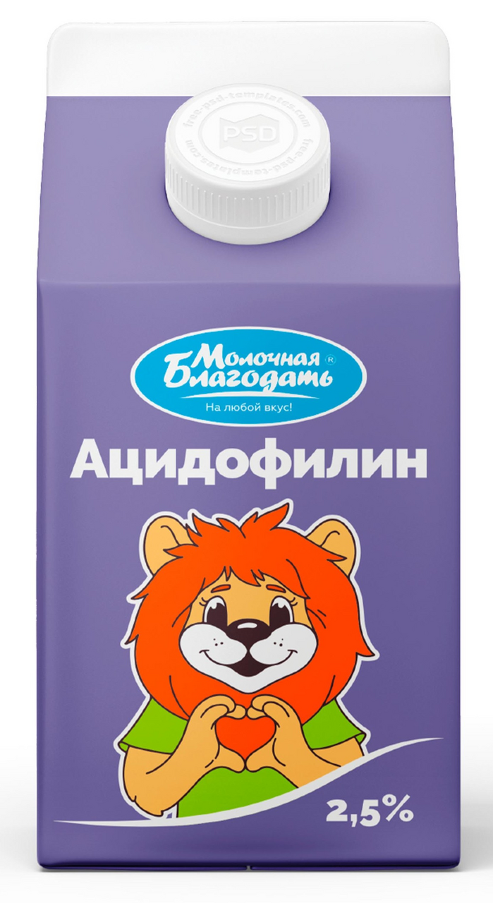 Ацидофилин Молочная благодать с сахаром, 500г