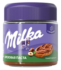 Паста ореховая Milka с добавлением какао, 180г