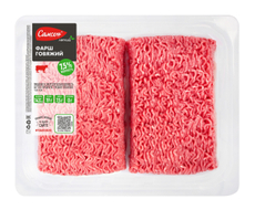 Фарш говяжий Самсон охлажденный, ~1.8кг