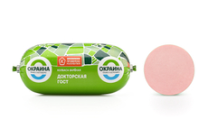 Колбаса Окраина Докторская вареная ГОСТ, 500г