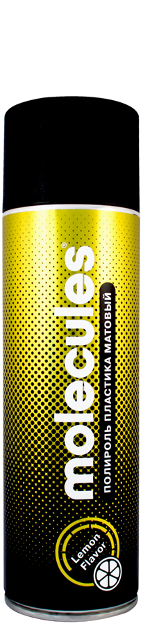 Полироль пластика Molecules Lemon flavor матовый, 650мл