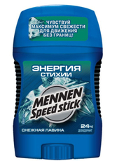 Дезодорант-стик Mennen Speed Stick Энергия стихии Снежная лавина, 60г