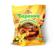 Баранки Калужский хлебокомбинат Ванильные, 350г