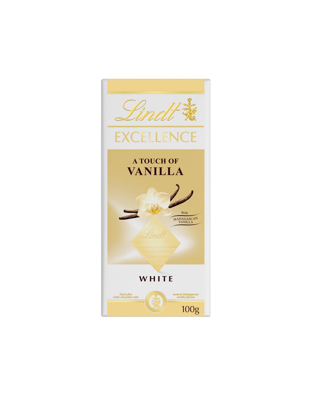 Шоколад LINDT EXCELLENCE Белая ваниль, 100 г