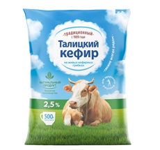 Кефир Талицкое молоко 2.5%, 500г