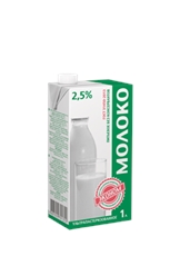 Молоко Эконом ультрапастеризованное 2.5%, 1л x 12 шт