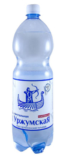 Вода Уржумский питьевая кристальная газированная, 1.5л