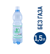 Вода Уржумский питьевая кристальная негазированная, 1.5л
