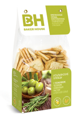 Хлебцы Baker House с розмарином и чесноком, 250г