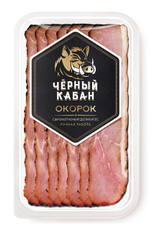 Окорок Черный кабан Клинский сырокопченый нарезка, 95г