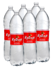 Вода Кубай питьевая негазированная, 1.5л x 6 шт