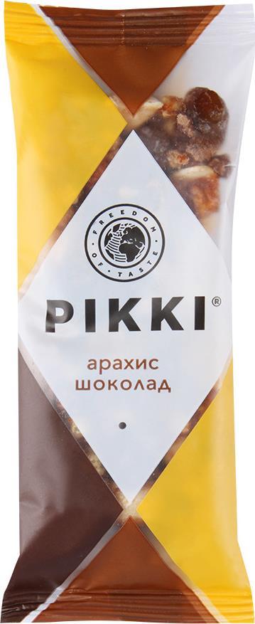 Батончик орехово-фруктовый PIKKI, 35 г