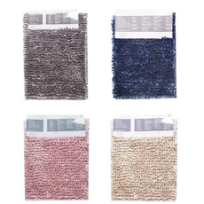 Tarrington House Коврик для ванной Chenille Shiny темно-синий, 50 х 80см