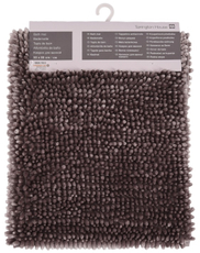 Tarrington House Коврик Chenille Shiny серо-коричневый, 60 х 90см