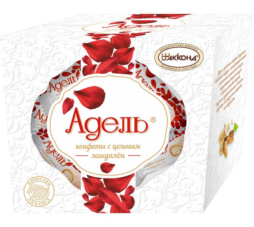 Конфеты АДЕЛЬ с цельным минадлем 150 г