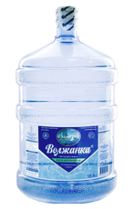 Вода Волжанка столовая питьевая негазированная, 18.9л