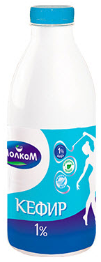 Кефир Молком 1%, 950г купить с доставкой на дом, цены в интернет-магазине