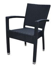 METRO PROFESSIONAL Стул Barbados искусственный ротанг сталь, 61 x 57 x 86см