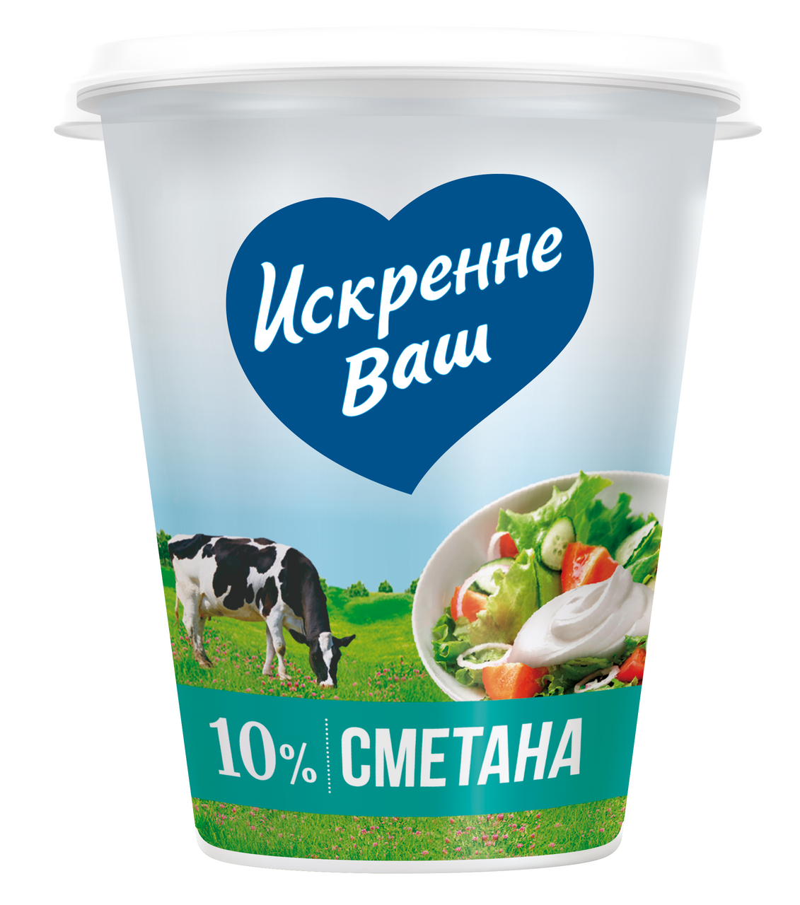 Сметана Искренне Ваш 10%, 300г