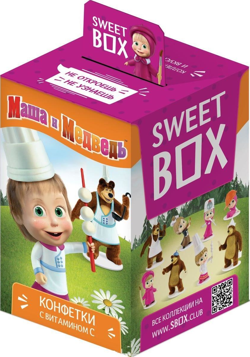 Мармелад Sweet Box Маша и Медведь с игрушкой, 10г купить с доставкой на  дом, цены в интернет-магазине